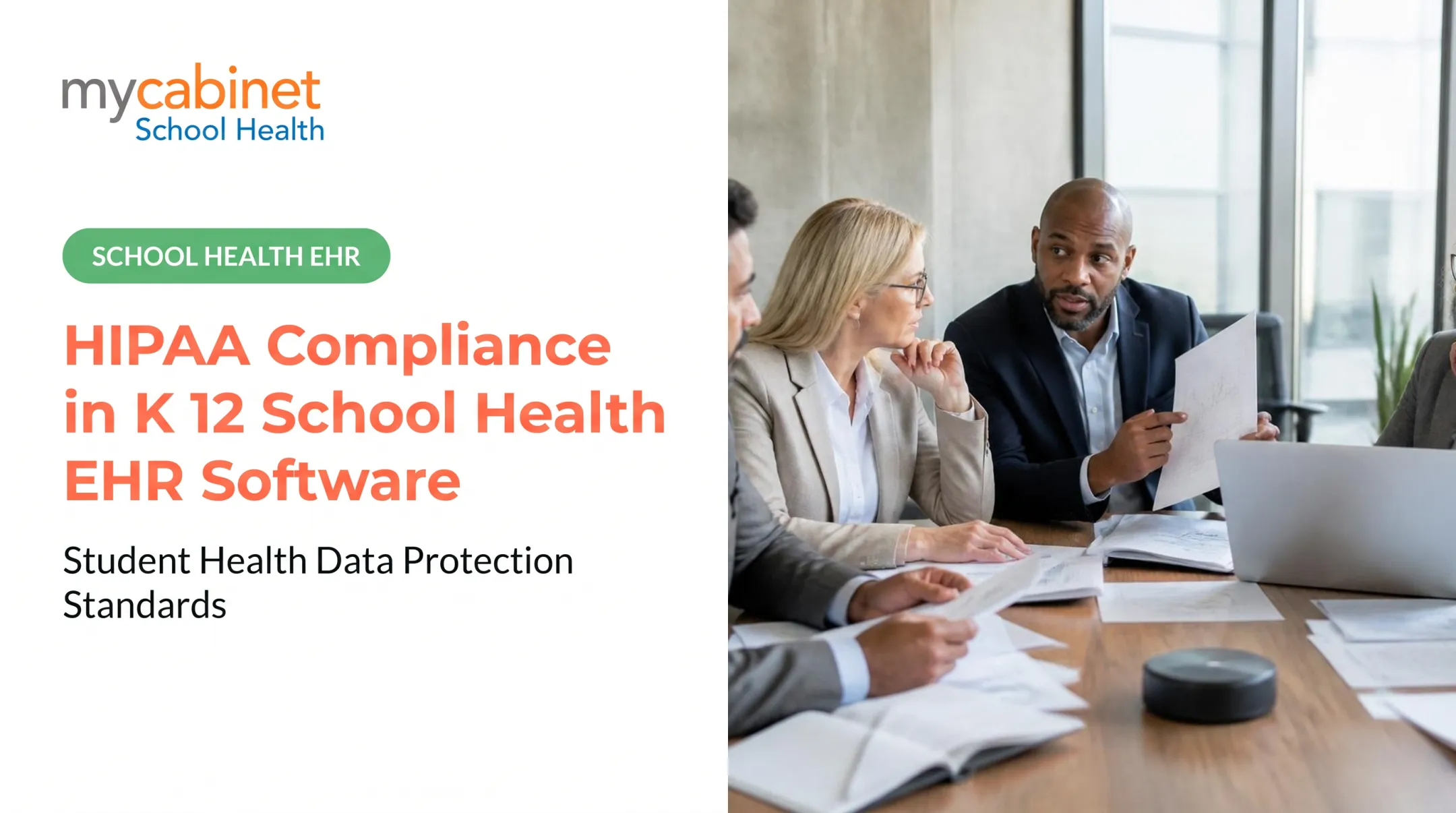 HIPAA Compliance in K 12 School Health EHR Software