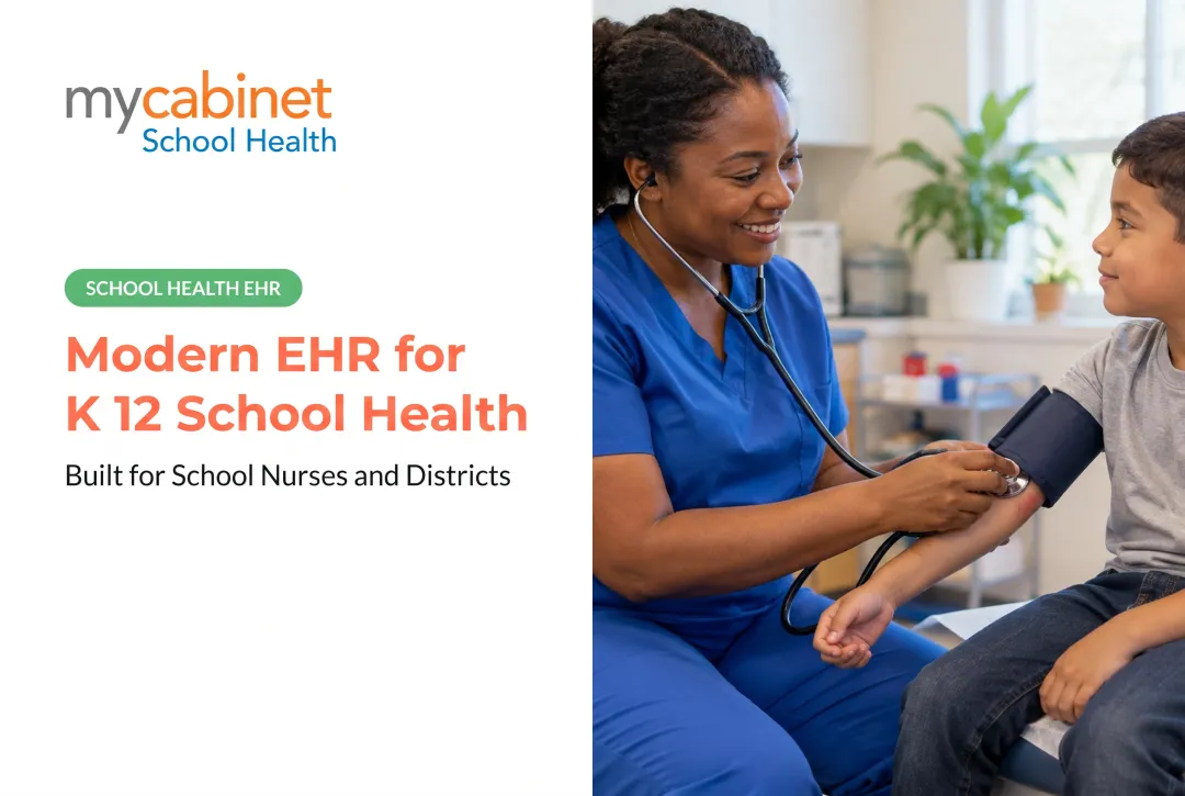 Modern EHR for K 12 School Health