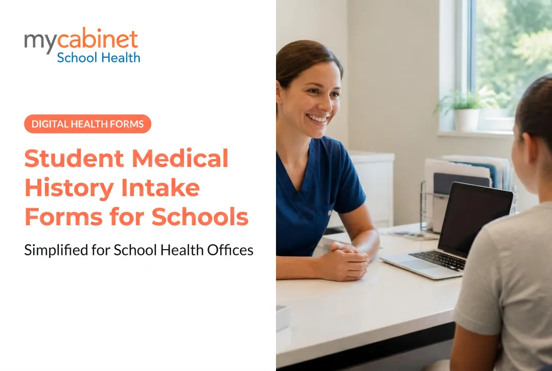 Student Medical History Intake Forms for Schools
