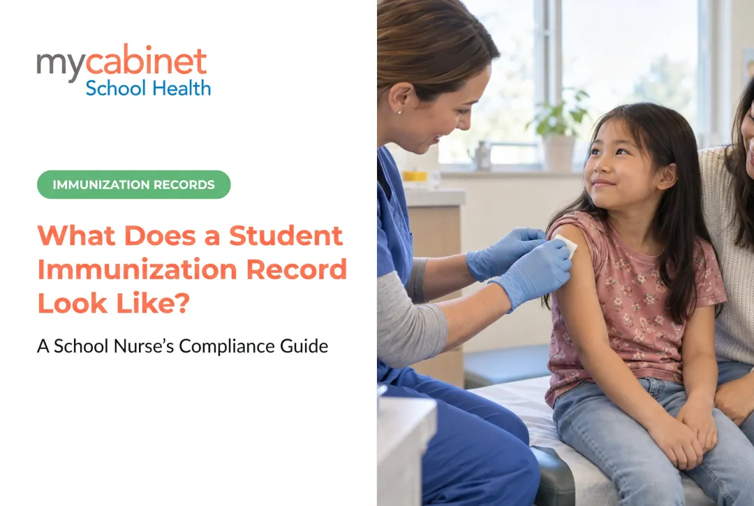 What Does a Student Immunization Record Look Like?