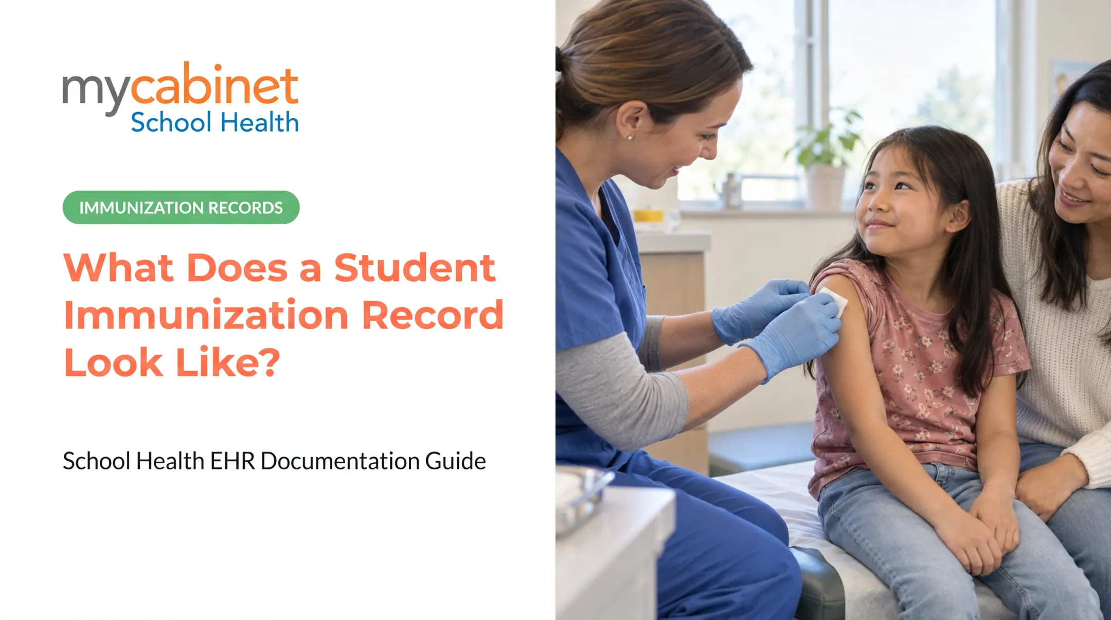What Does a Student Immunization Record Look Like?