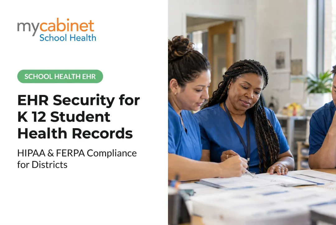 EHR Security for K 12 Student Health Records