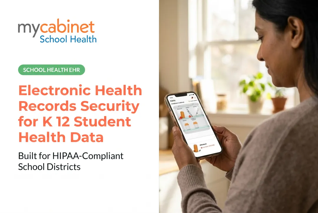 Electronic Health Records Security for K 12 Student Health Data