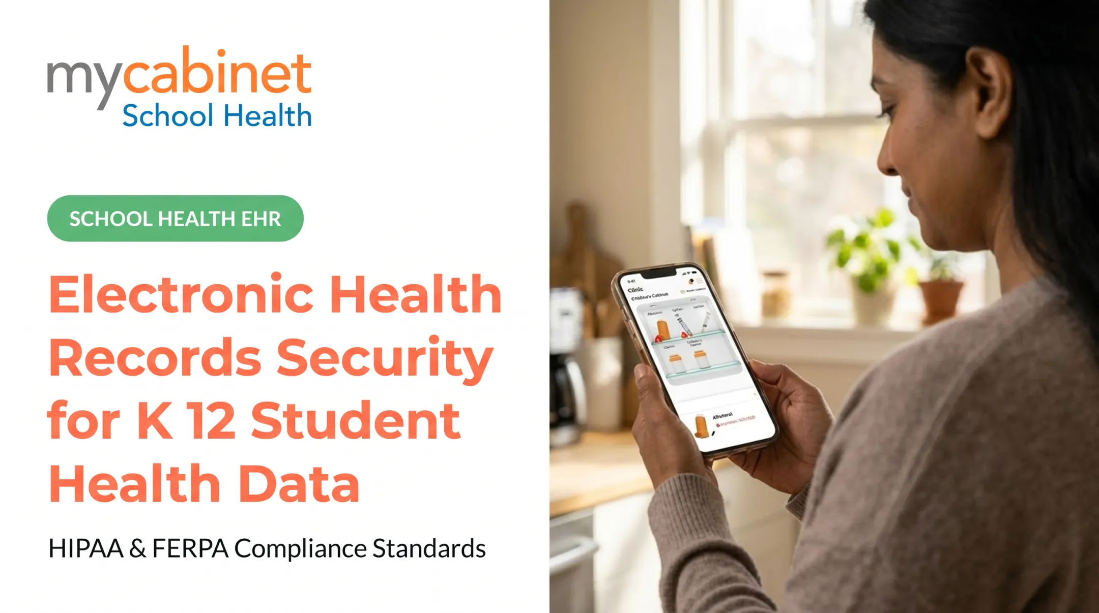 Electronic Health Records Security for K 12 Student Health Data