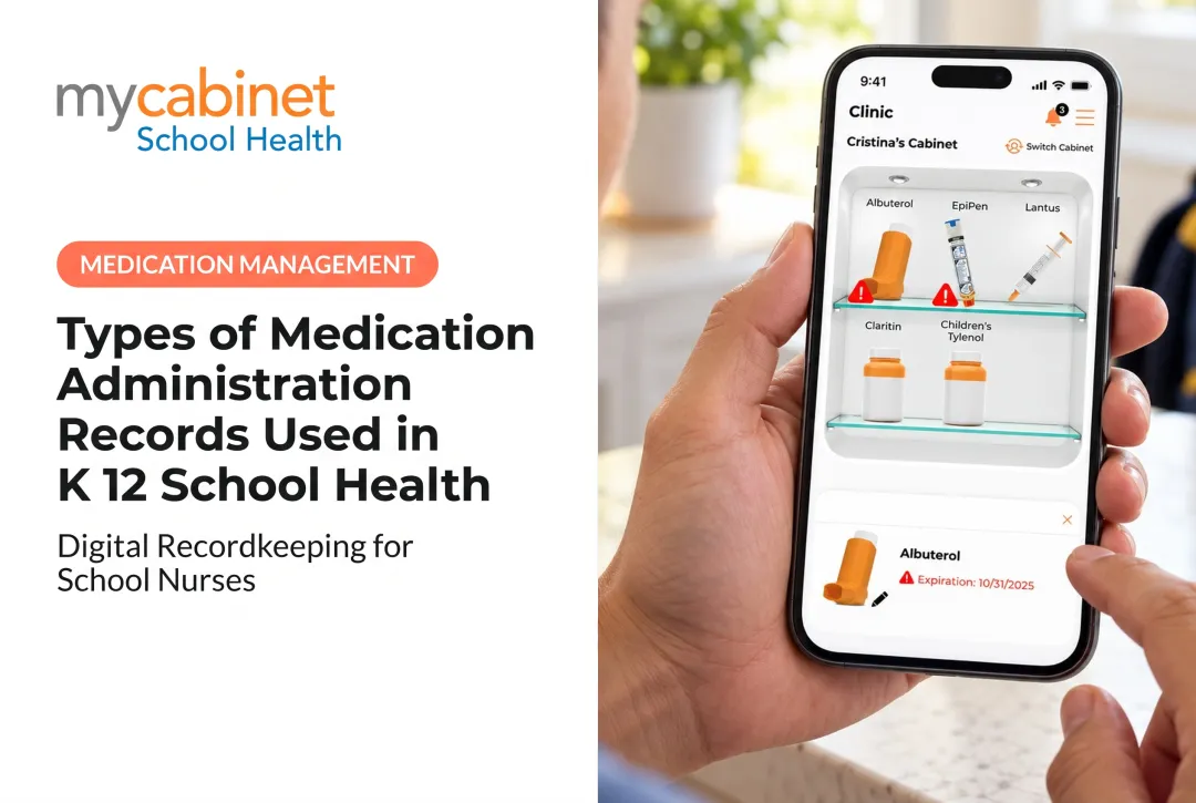 Types of Medication Administration Records Used in K 12 School Health