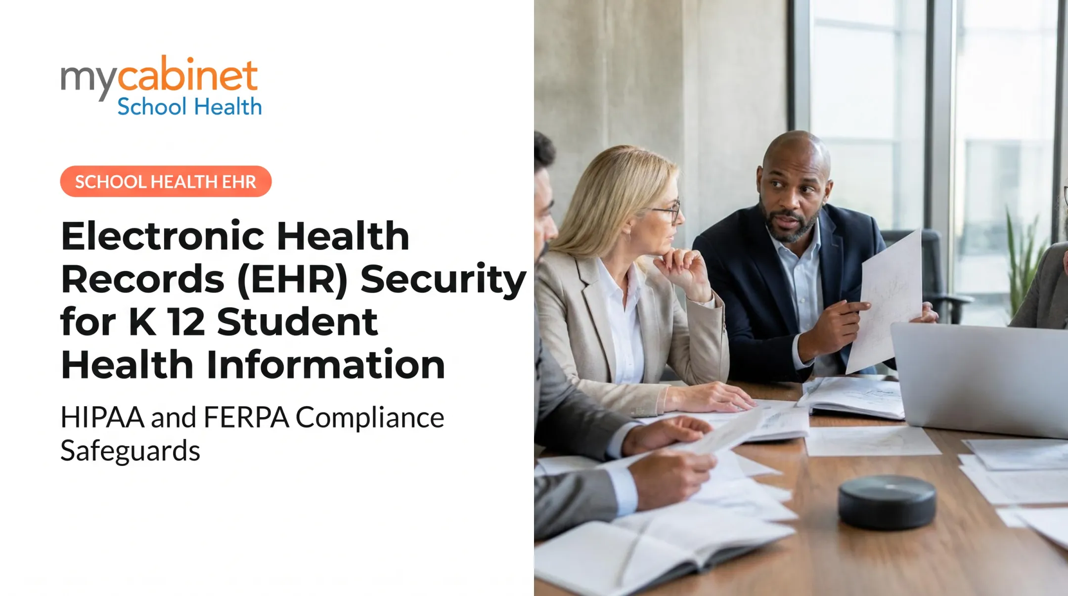 Electronic Health Records (EHR) Security for K 12 Student Health Information