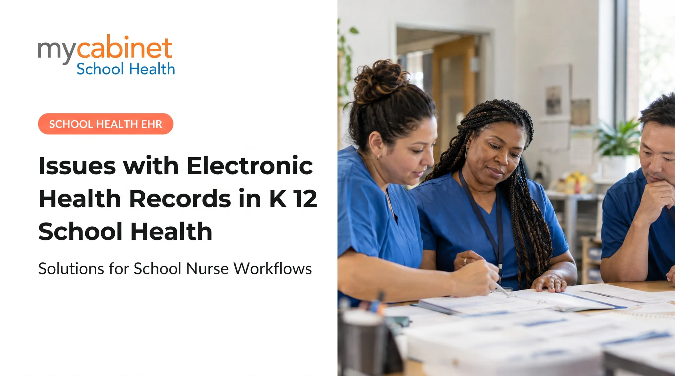 Issues with Electronic Health Records in K 12 School Health