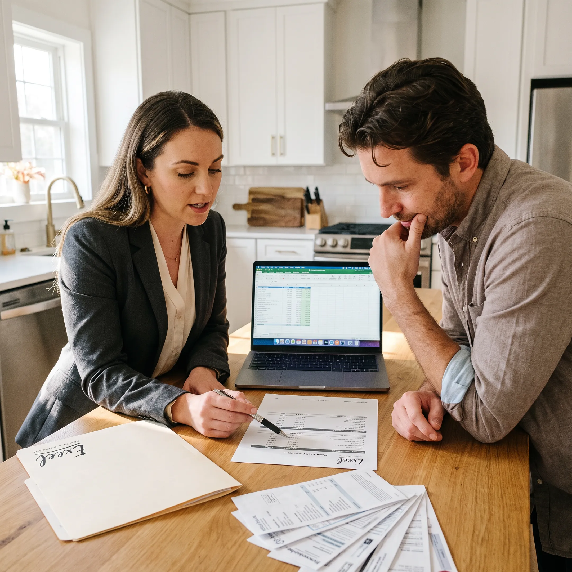 Homeowner reviewing debt consolidation loan options