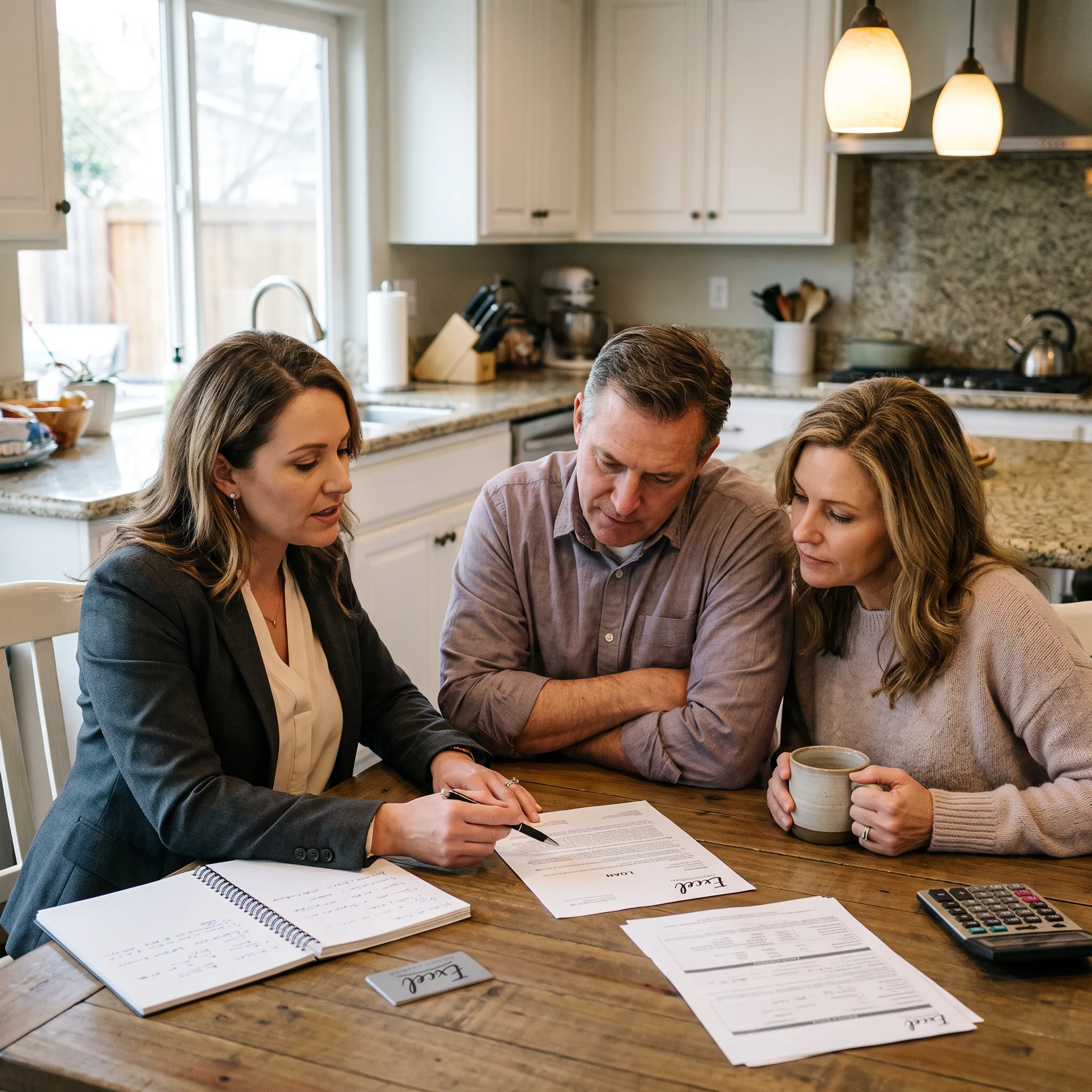 California homeowner reviewing debt consolidation loan options