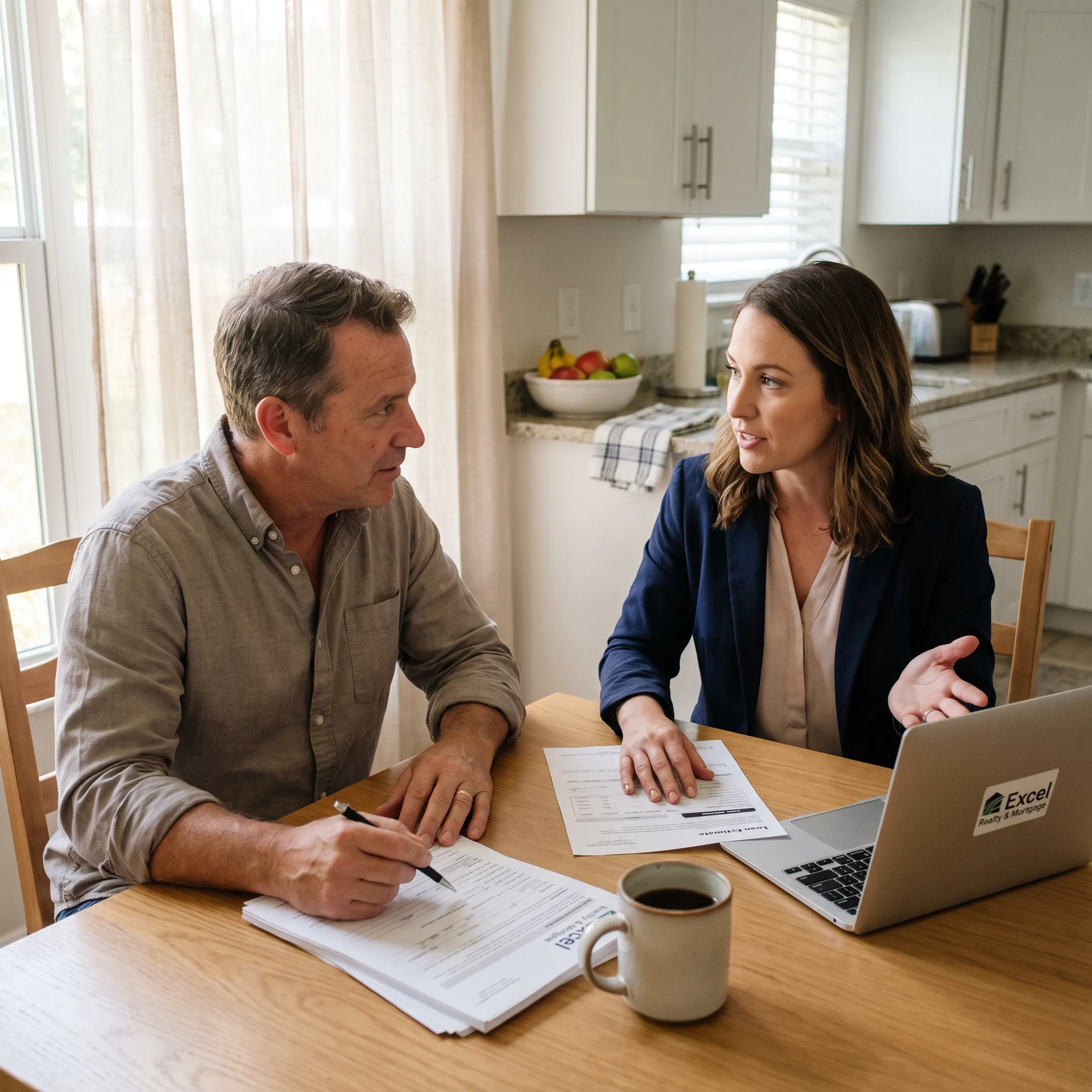 Florida homeowner reviewing home equity financing options