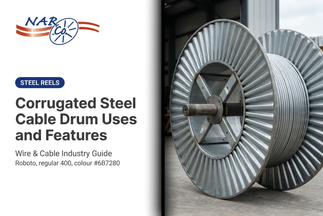 Corrugated Steel Cable Drum Uses and Features