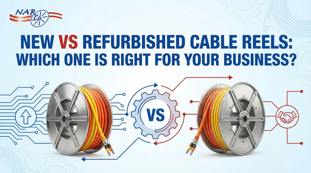 Cover image for New vs Refurbished Cable Reels: Which One Is Right for Your Business?
