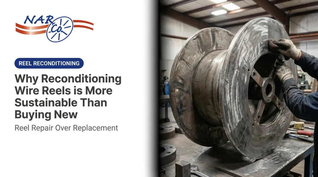 Why Reconditioning Wire Reels is More Sustainable Than Buying New
