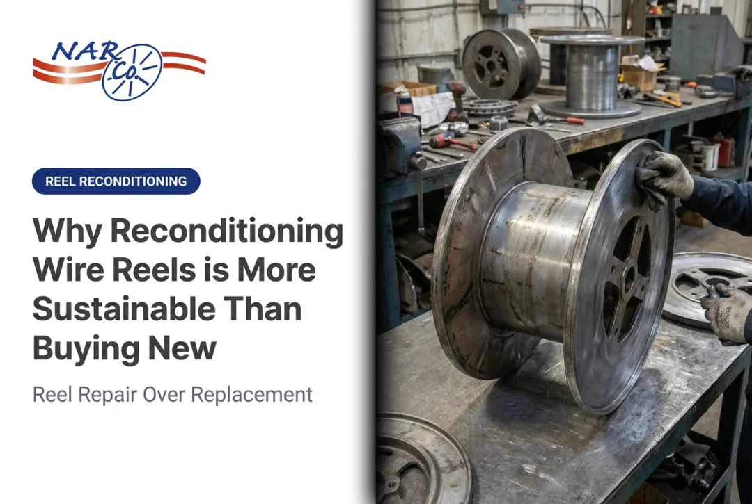 Why Reconditioning Wire Reels is More Sustainable Than Buying New
