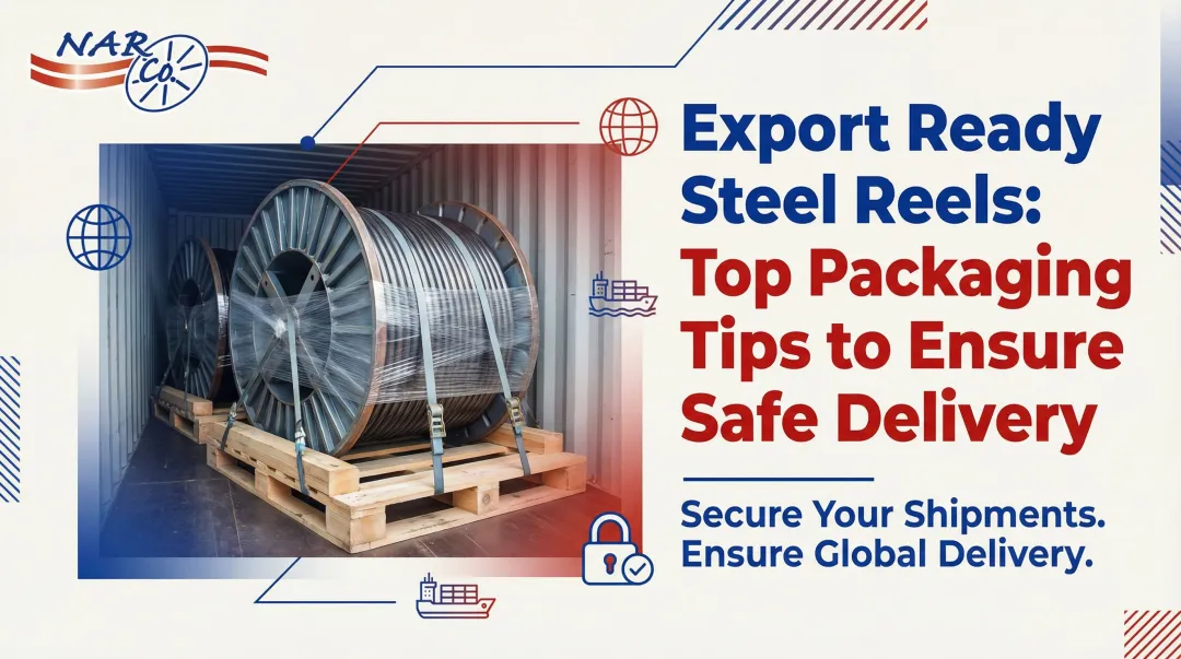 Cover image for Export Ready Steel Reels: Top Packaging Tips to Ensure Safe Delivery