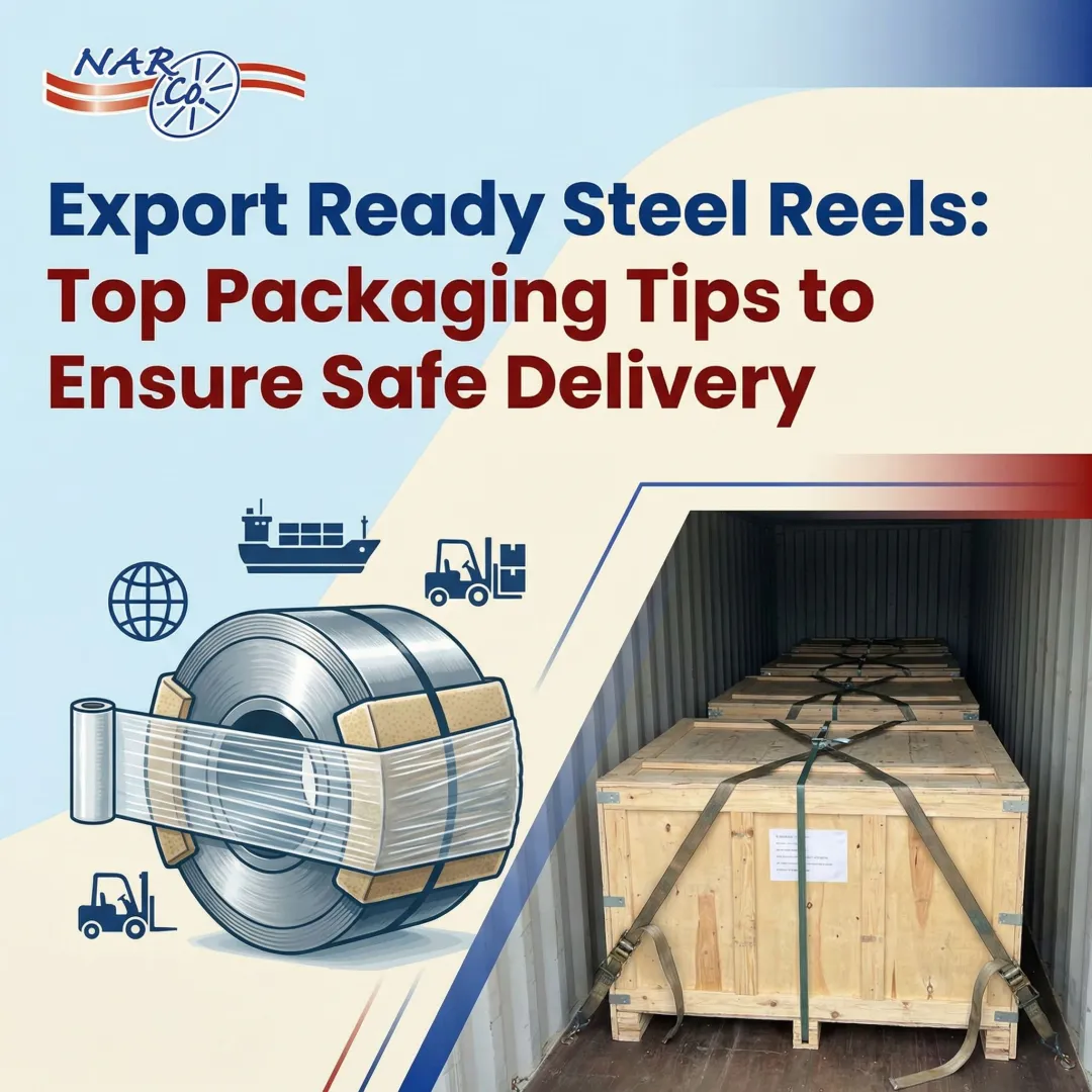 Export Ready Steel Reels: Top Packaging Tips to Ensure Safe Delivery