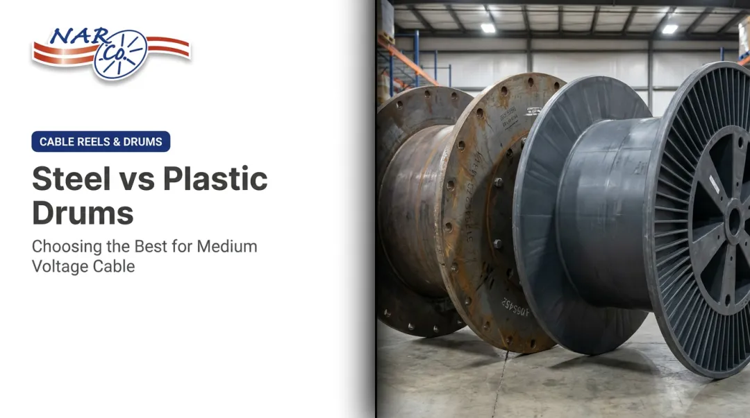 Steel vs Plastic Drums: Choosing the Best for Medium Voltage Cable