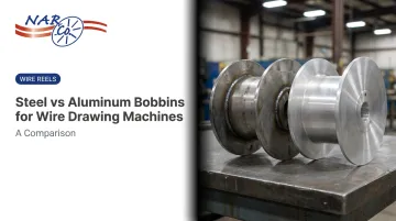 Steel vs Aluminum Bobbins for Wire Drawing Machines: A Comparison