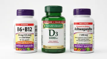 Five organic multivitamin supplement bottles arranged side by side comparison