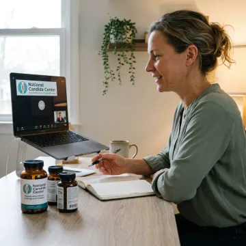 Online wellness consultation with professional supplements
