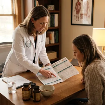 Functional medicine gut health consultation