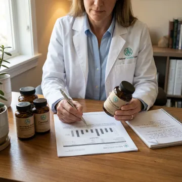 Practitioner planning functional medicine protocol
