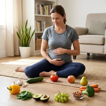 Practitioner reviewing supplement plan with patient