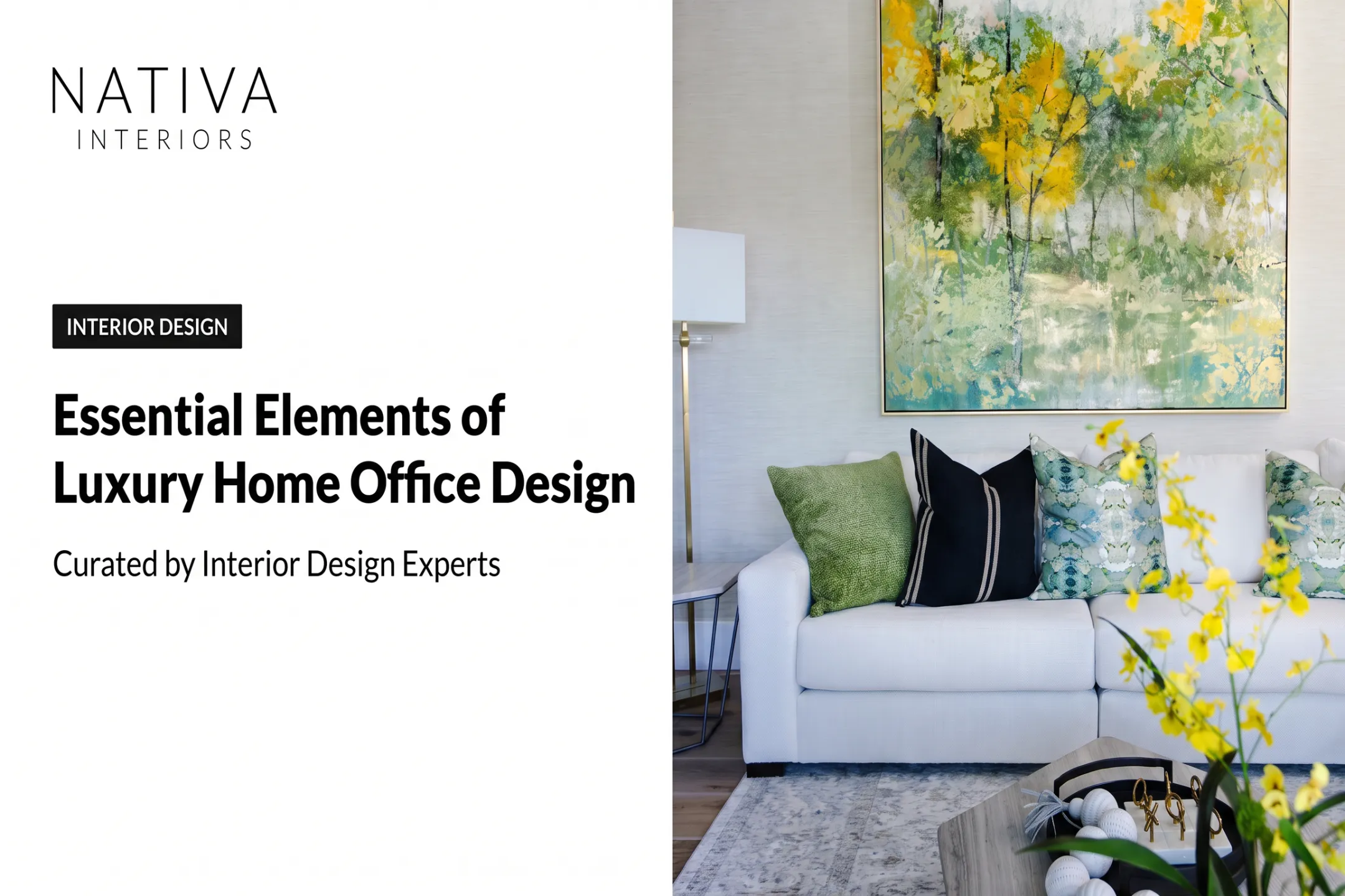Essential Elements of Luxury Home Office Design
