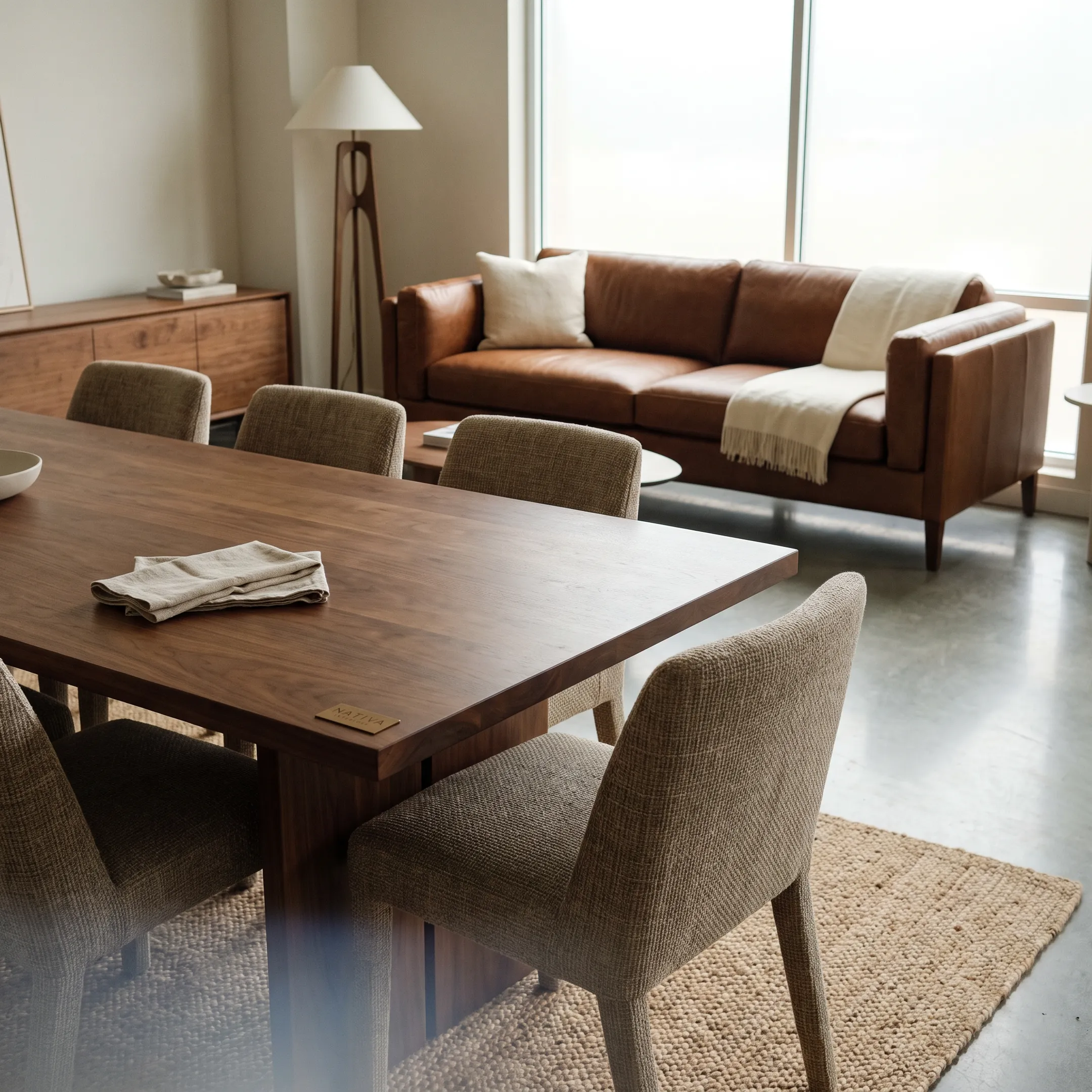 Bespoke handcrafted dining and living furniture collection