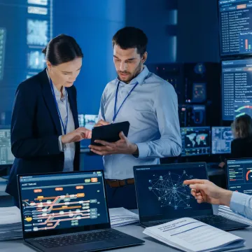 Incident response workflow for a financial services cyber event