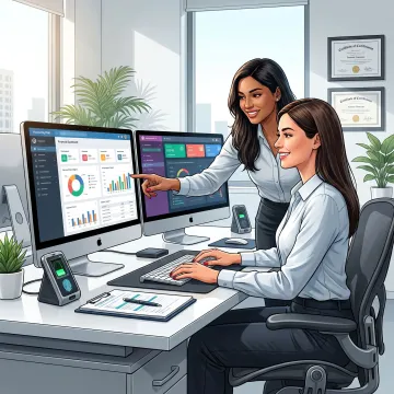 IT support for accounting firm office