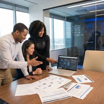 IT consultant advising a small business team