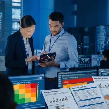 Penetration testing review with security team