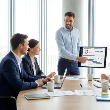 Small business cybersecurity planning session