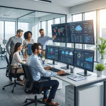 Managed IT support team assisting a San Jose business