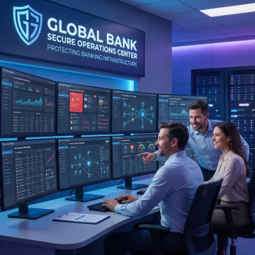 Security analysts protecting financial systems