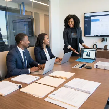 Legal IT specialist supporting a law office