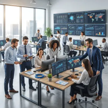 Managed IT team supporting business systems