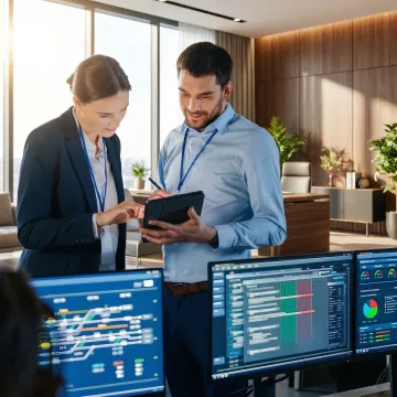 Cybersecurity compliance consultant reviewing security controls