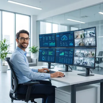 Managed IT and security camera systems for business