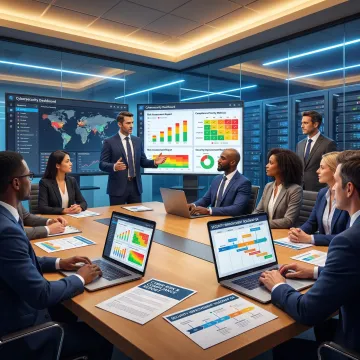 Business cybersecurity planning session