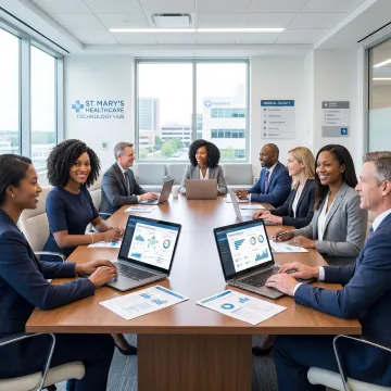Healthcare IT leadership planning session