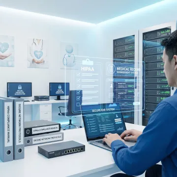 Secure IT systems in a medical office