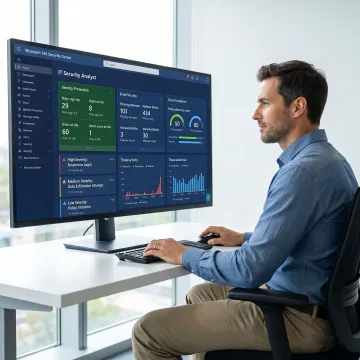 Managed Microsoft 365 security dashboard and analyst
