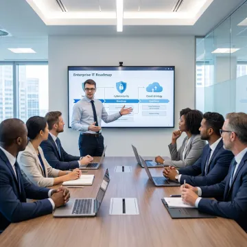 Managed IT consulting strategy session