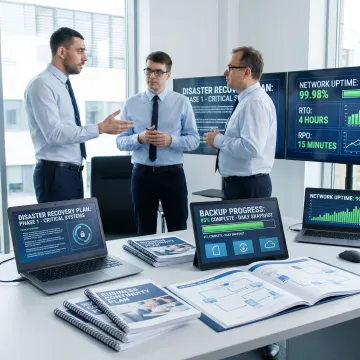 IT disaster recovery planning session