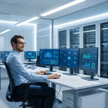 IT specialist supporting secure government infrastructure