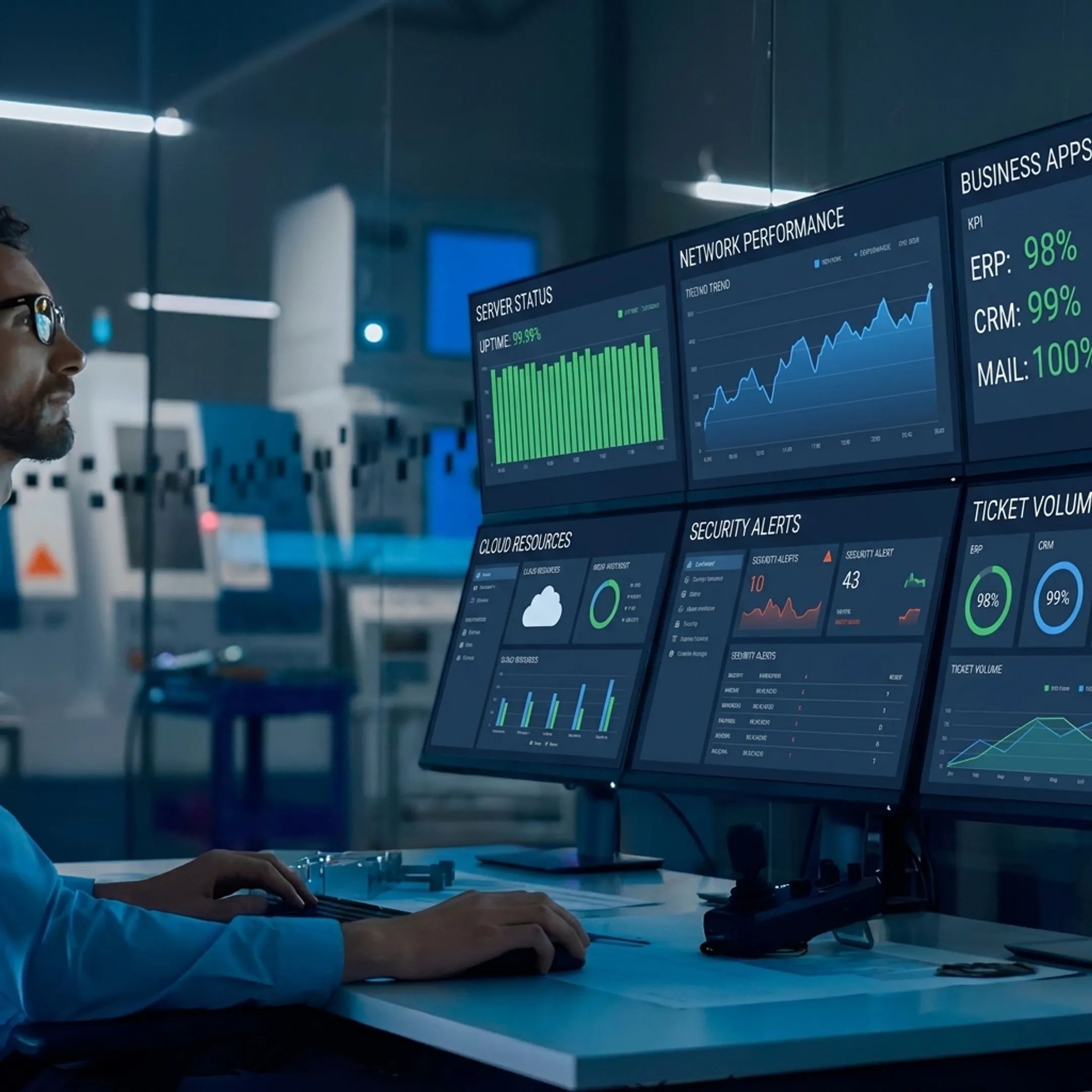 Specialist monitoring cloud and hybrid IT infrastructure