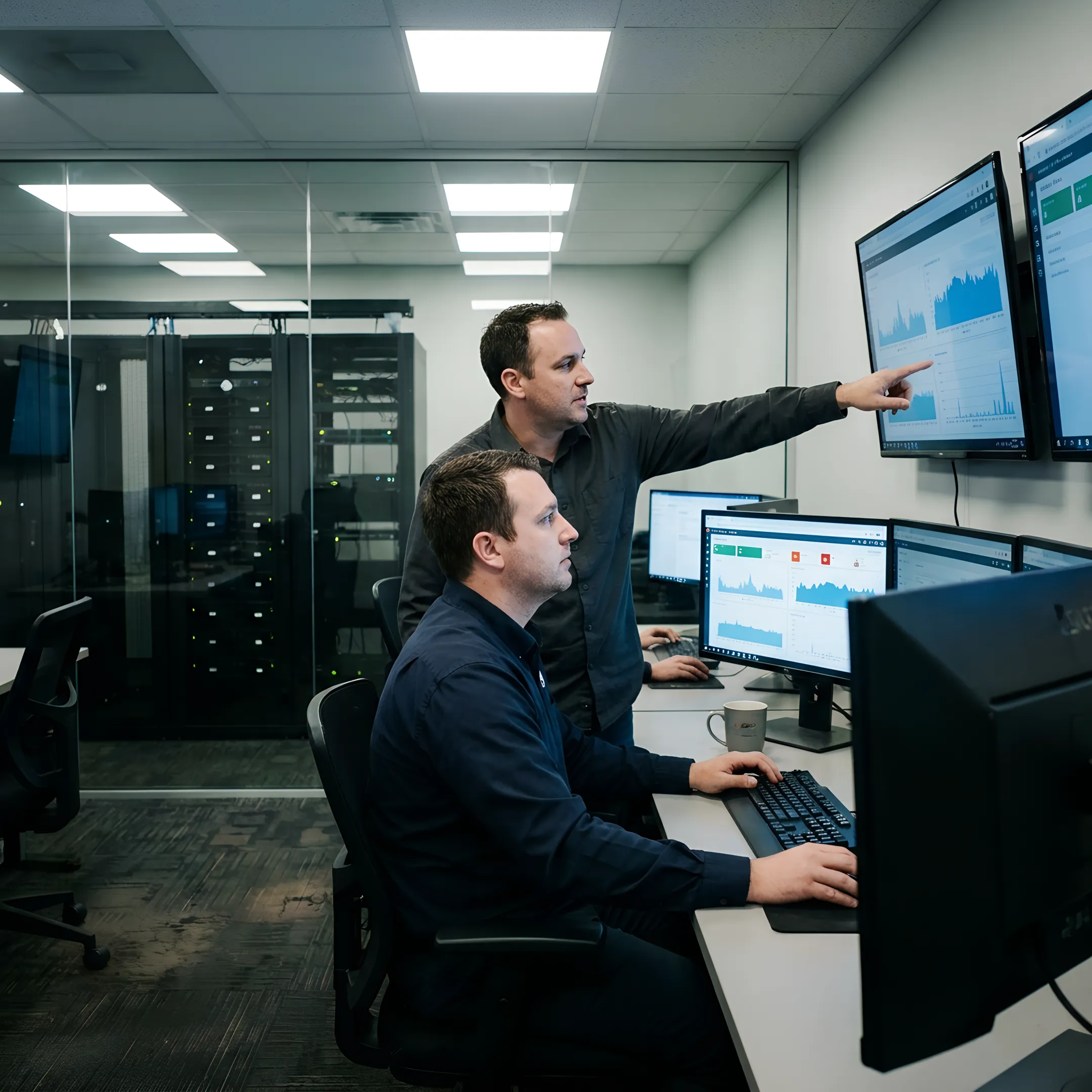 24/7 IT Monitoring for Manufacturing Plants
