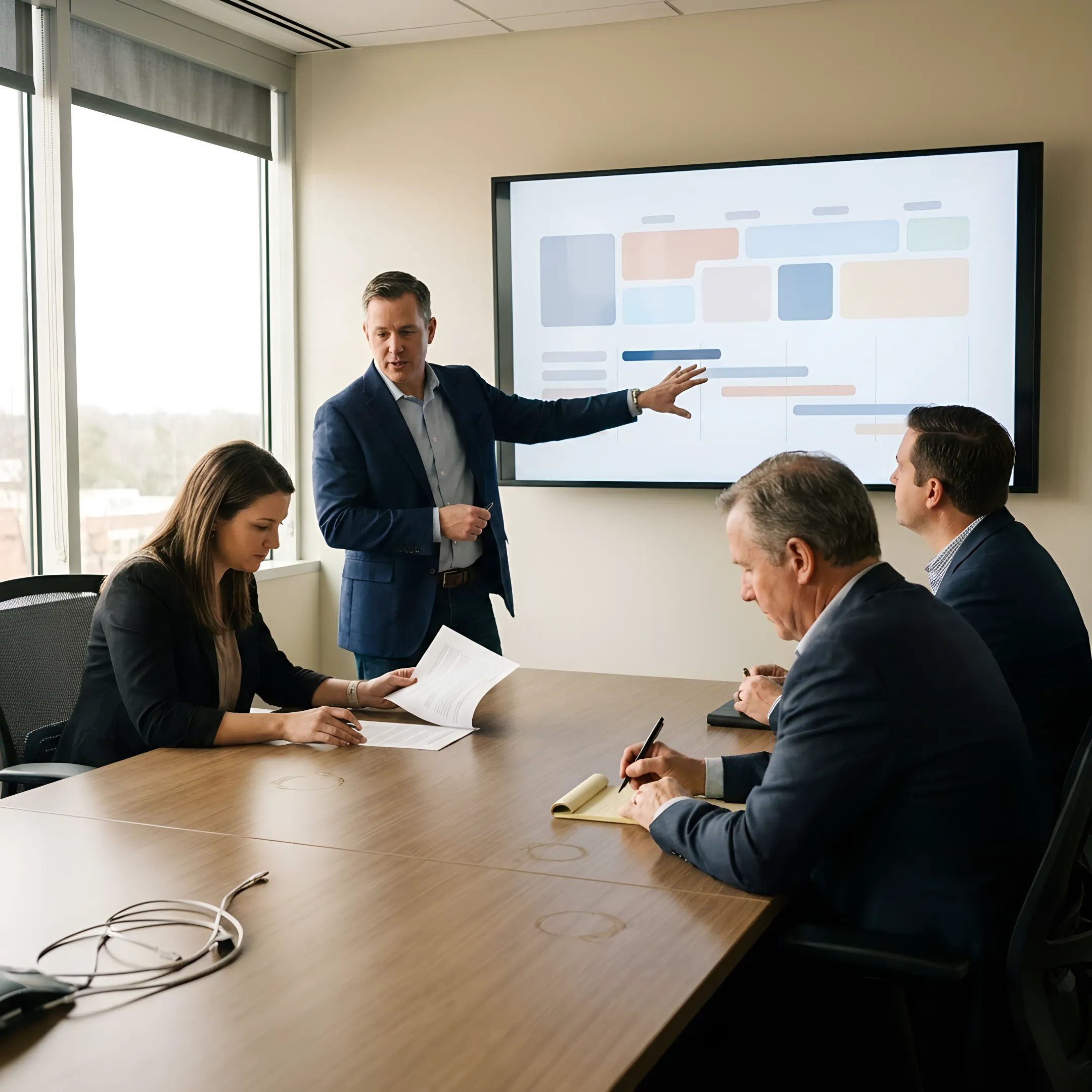Managed IT consulting strategy session